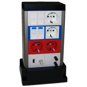 Напольная башенка, сдвоенная, на 8 модулей Mosaic 45x45